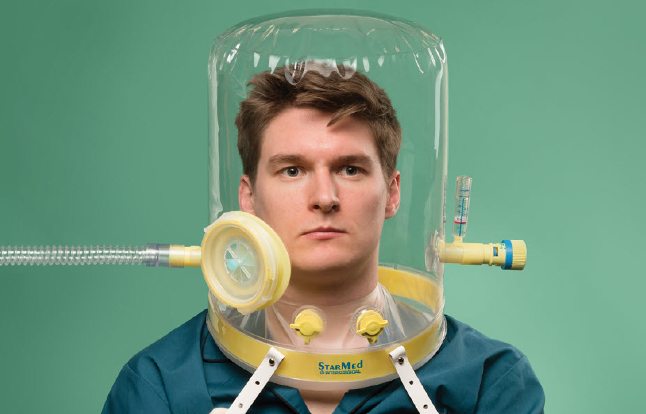 Heaume CaStar CPAP, extra extra grand, Tour de cou (cm) >50