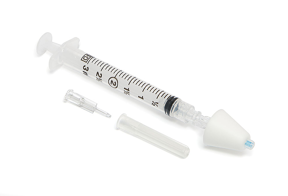 DART™ dispositif d'atomisation intranasal avec seringue 3ml et adaptateur d'ampoule