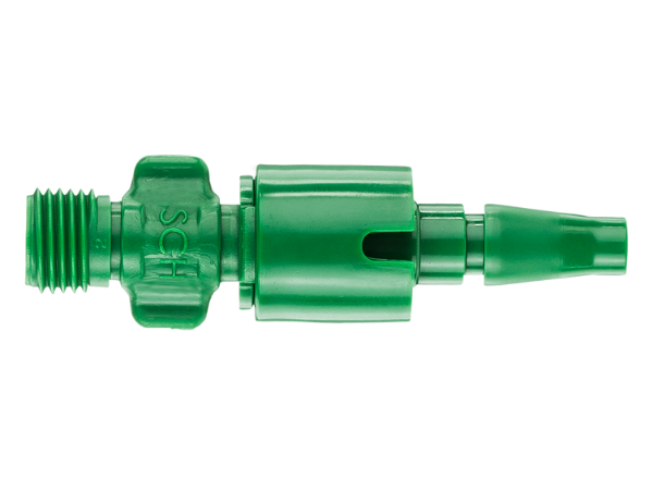 Quik-Connect™ connexion gaz Schrader, vert