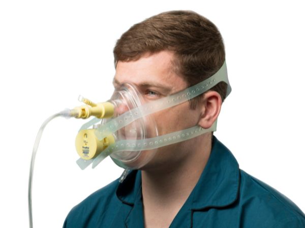 Ventumask Basic, masque CPAP avec système de débit Venturi intégré, extra grand