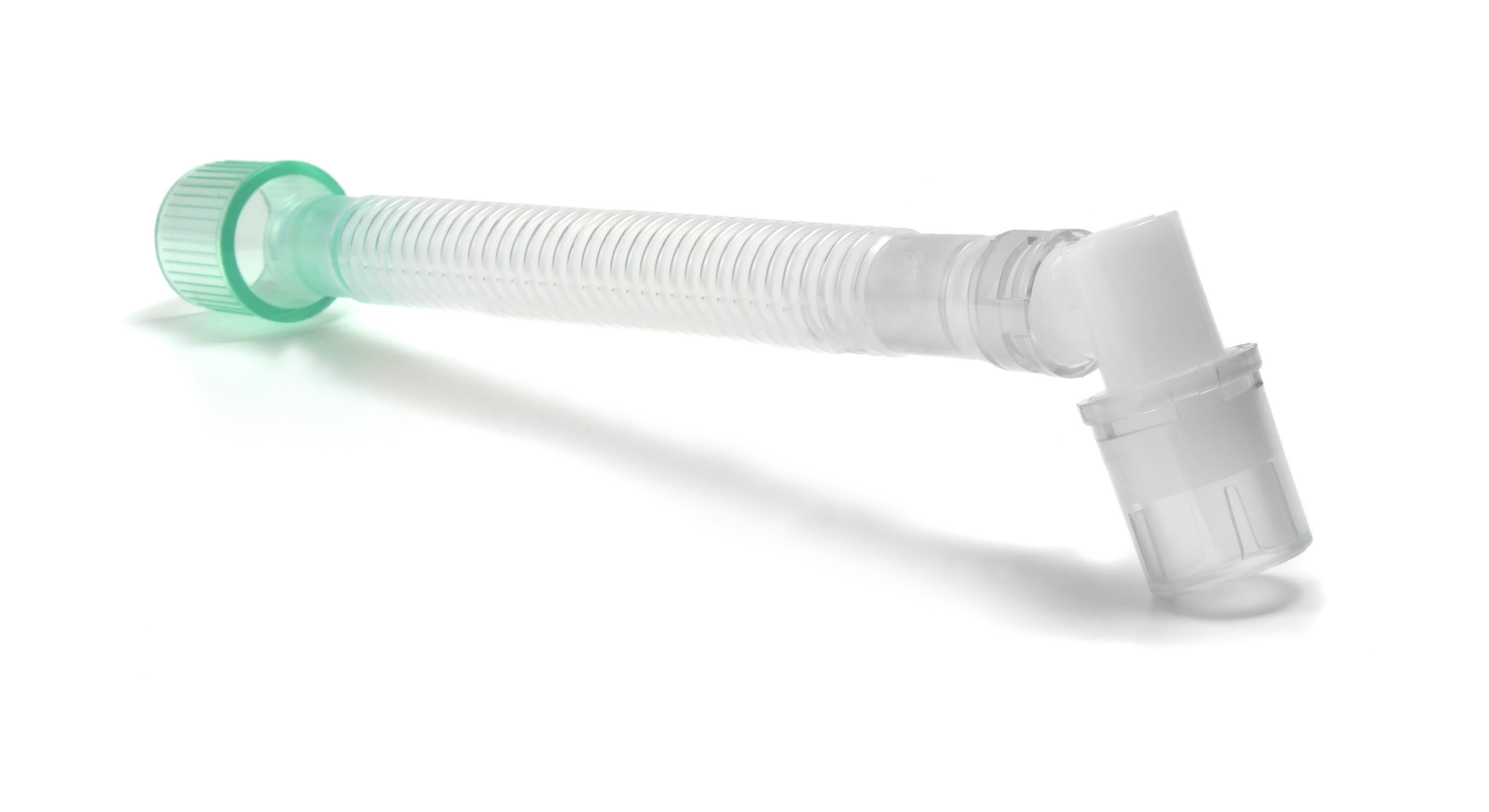 Catheter Mount Flexible 22F - raccord patient coudé à rotule 22M/15F, ≥170mm