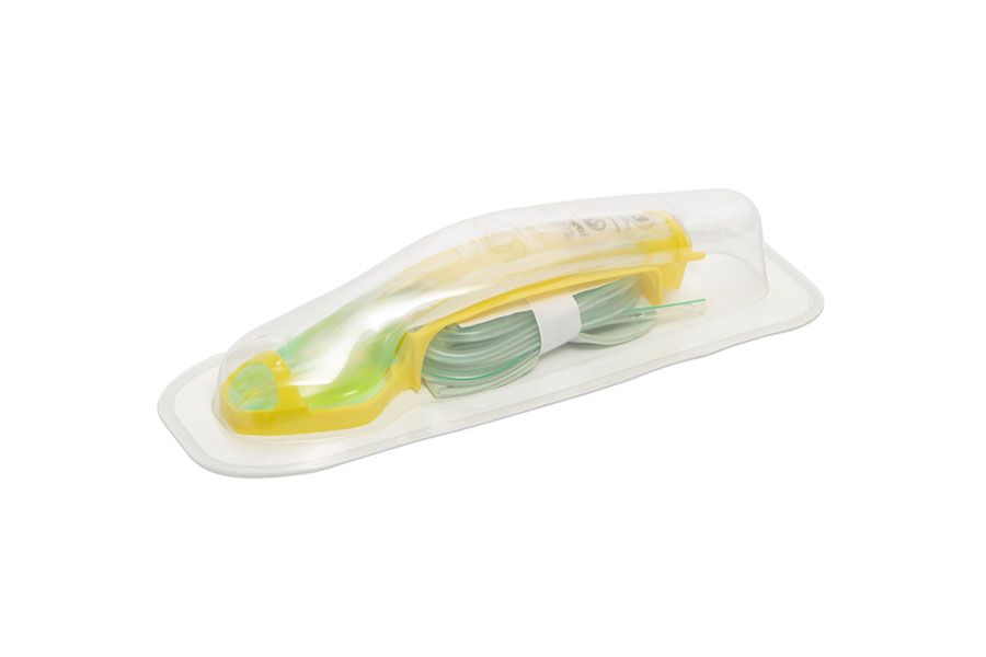 i-gel® Plus Resus Pack, petit adulte (inclut un i-gel® Plus taille 3 avec crochet jaune, un sachet de lubrifiant, un serre-tête et une sonde d'aspiration CH16)
