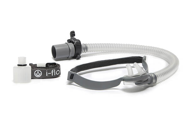 i-flo™ canule nasale haut débit avec adaptateur, moyen adulte