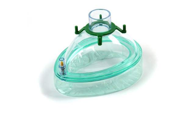 Masque d'anesthésie parfumé, vanille, taille 4, moyen adulte, 22F